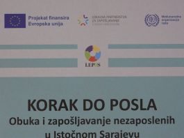 Uspješno završen projekat „LEP II Istočno Sarajevo – Korak do posla“