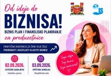 Javni poziv: Besplatna radionica „OD IDEJE DO BIZNISA“ za buduće preduzetnice u Istočnom Sarajevu i Sokocu